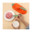 Dumpling Maker2in1, Bärbar Manuell Dumpling Maker Multifunktionell Gör-det-själv Manuell Dumpling Pressformar Set Orange 8
