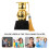 Kids Award Trophy Kristall Abschluss 8