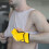 1Paar Gelbe Boxhandschuhe PU Mit Sparring Training Handschutz 4