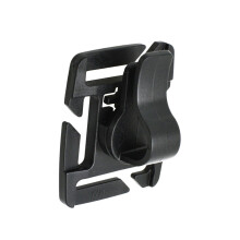 Hydration Tube Clip 360 Rotatable Quick Release Clamp for Backpack Hiking Cycling Hunting Black Brown Ref: 9018