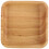 Square Design Dessert Servierschale Wiederverwendbares Tablett 6
