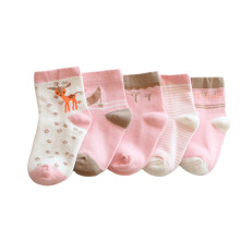 15Paires Enfants Coton Respirantes Colorées Motifs Animés