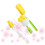 6Pièces Brosse Bébé Assorti Nettoyage Facile 6
