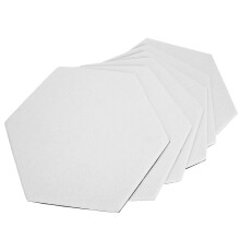 6Pièces Panneaux Isolation Blancs Pour Bureau Et Gym
