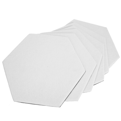 6Pièces Panneaux Isolation Blancs Pour Bureau Et Gym