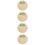 4Pièces Plaques Annonce Vertes En Bois Durable Bébé 9