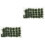 2Boxes Miniature Landscaping Shrub Models Dark Green DIY Garden Decor 3