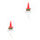 2Pcs Durable Inflatable Witch Hat Ring Toss Game Educational Kids Toy 6