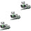 30 Pcs Wood Panda Hand Painted Nesting Dolls Set 5