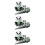 30 Pcs Wood Panda Hand Painted Nesting Dolls Set 8