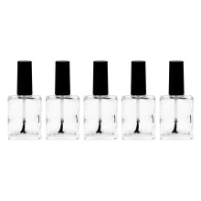 10 Pcs Glass Containers Square Cosmetic