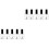 10 Pcs Glass Containers Square Cosmetic 3