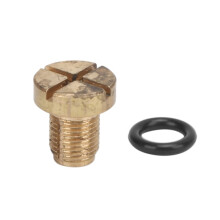 Coolant Overflow Reservoir Bleed Screw Washer 17111712788 Replacement for E46 E92 E90 E36 E39