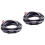 2 Pack Password Lock Bike Chain Lightweight Combination Cable 1