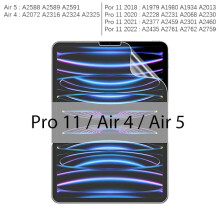 Paper-like Screen Protector Compatible with iPad Pro 12.9/11 (6th Gen, 2022), Air 4/5, Mini 6, 9th/10th Gen, 10.2, 9.7, Matte Film for Writing