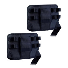 SUSUchens Tool Belt Bag with Drill Bit Holder Waterproof Fabric Small Lightweight Quick Access Multipurpose Leg Tool Pouch 2pcs
