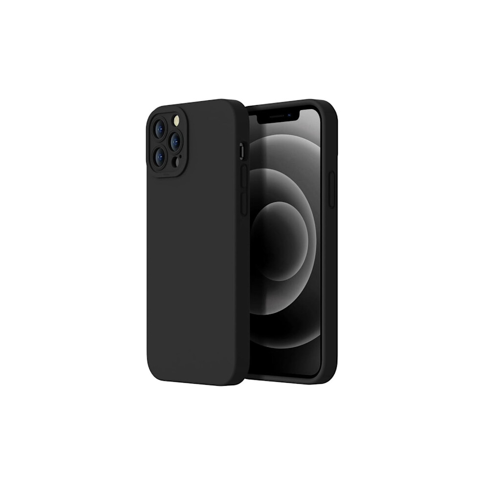 Compatible With Iphone 12 Pro Matte Case - Extra Camera Protection Compatible With Iphone 12 Pro Black 9322103559294