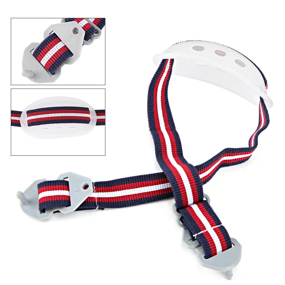 Safety Construction White Hard Hat Chin Strap Detachable Sling For Helmet Lower Jaw 9322103559874