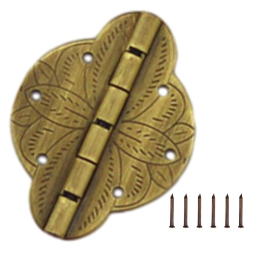 Wooden box hinge kitchen cabinet small hinge antique retro small hinge