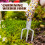 Multi-use Fork Tip Fishing Tool Practical Gardening Weeder Fork 4