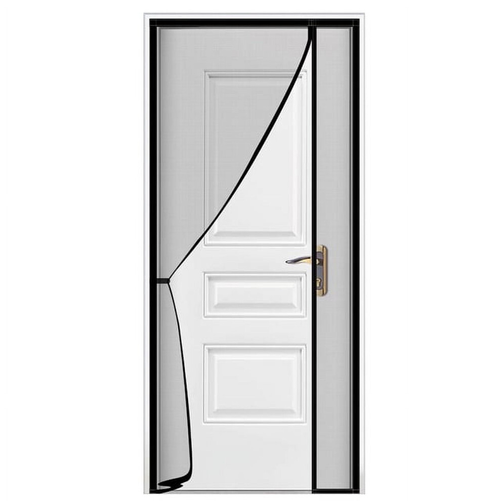 Dekaxid Magnetic Door Screen Custom Size Mosquito Net Curtain Fly Insect Automatic Closing Invisible Mesh For Kitchen Indoor Living Room 9322103561693