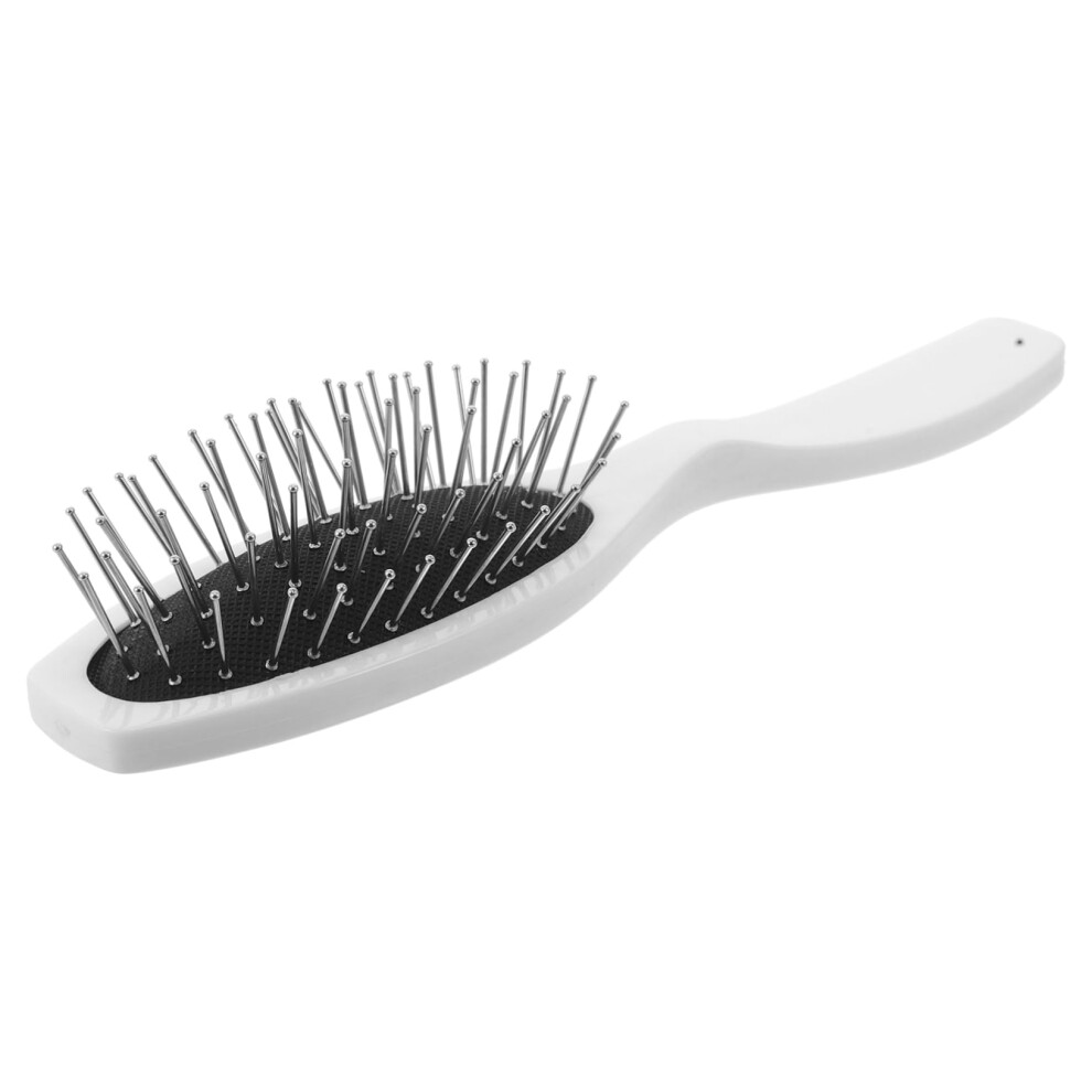 Stainless Steel Wig Brush for Gentle Detangling and Static Reduction, Travel Friendly Hair Extensions Comb