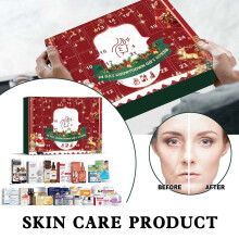 Calendar de Advent 2023 Calendar de Advent pentru frumusețe și cosmetice, potrivit pentru femei și fete 400 ml