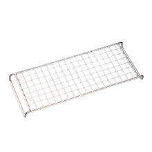 Griglia di raffreddamento mini in acciaio inox Chmadoxn, 23,9 x 8,9 cm, compatibile con piccole teglie da forno e tostapane, griglia per torte in