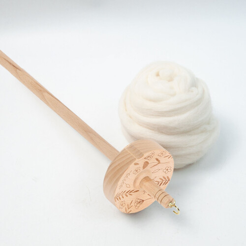 Kilisky Drop Spindle Νήμα Spinder για Πλεκτομηχανές Artisan Top Whorl Drop Spindle για Αρχάριους 2