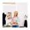 Thread Rack for 48 Spools, Wall Mounted Thread Rack with Hook, Wooden Embroidery Organizer F 5