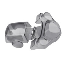 Caipín Gimbal Éadrom Gabhálais Dróin FPV le haghaidh Cosaint Lionsa agus Lampa Caipín Lionsa Gimbal