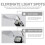 Lot de 2 réflecteurs photo pour éclairage studio et extérieur - Blanc 3