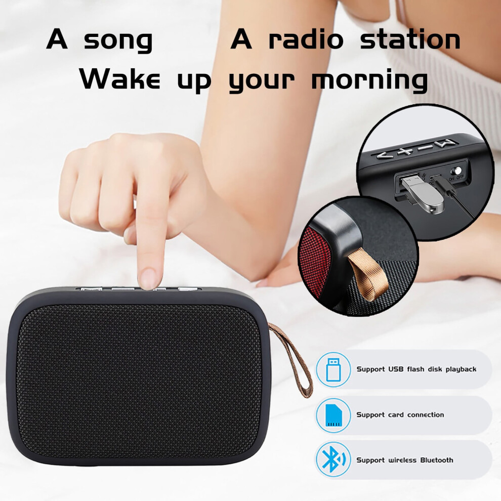 Voss Stereo Portable Sd Fm Card For Smartphone Bluetooth Wireless Laptop Speaker Speaker 9173940049260