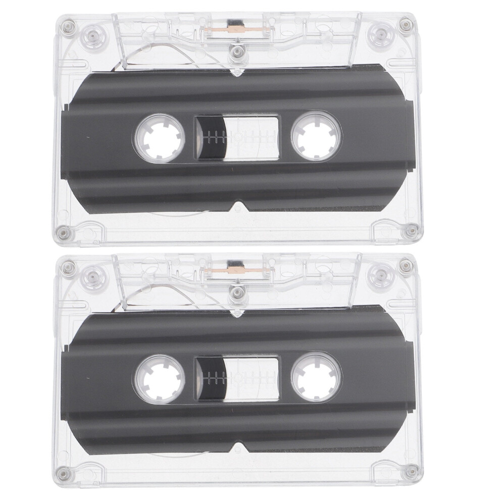 2Pcs Replacement Cassette Tape 30 Min Recording Time Tape Recording Supply 9173940049376