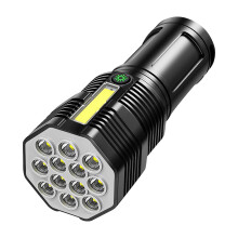 Hiroekza Taschenlampe im Angebot! Kleine, leistungsstarke LED-Taschenlampe für den Außenbereich, wiederaufladbar, superhell, tragbar und