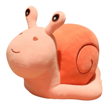 Caracol de peluche de dibujos animados Perfect Alley, almohada de peluche, regalo, varios tamaños