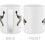 Black Spot Cow Ceramic Coffee Mug Tea Cup, 11 OZ 3