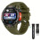 Smart Watch with Call, SOS, LED, IP68 Waterproof, Compass, Pedometer, compatible with iPhone & Android 1