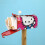 Χαριτωμένο Hello Kitty, κουτί αλληλογραφίας με κινούμενα σχέδια, κάλυμμα κουτιού 8