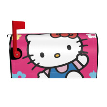Søt Hello Kitty tegneseriepostkassedeksel Postkassedeksel Hage Hjemmedekorasjoner Standard størrelse - 25,5 x 21 tommer - Stil1