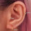 Σετ σκουλαρίκια Cterwk8Pairs με επίπεδη πλάτη 8mm10mm12mm14mm Υποαλλεργικά σκουλαρίκια 2