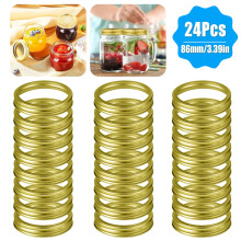 48 Stück Ersatz-Einmachringe für normale/weite Öffnungen (70 mm/87 mm)