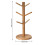 Nikou Tree Shape6Hooks Ράφι Αποθήκευσης Κούπας με Αφαιρούμενη Θήκη για Κύπελλα Τσαγιού 5