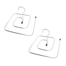 Drehbarer Kleiderbügel, Deckenbügel, Tagesdeckenbügel, stabiler Wäscheständer, Schalbügel, Kleiderbügel für sperrige Kleidung, quadratischer