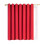 Cortinas blackout com isolamento térmico vermelhas SAMIMPORT-2011, 100” x 84” 1