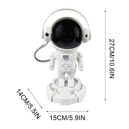 Projecteur Bluetooth Astronaute Étoile Chambre à coucher Décorations d'espacement Nuit 2