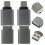 4 kpl USB-C - USB-sovitin OTG-sovitin USB3.0 - USB Type-C -muunnin 7