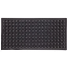 Porta-copos antiderrapante para água, porta-copos coloridos para casa, utensílios de silicone, retangular, PVC, gel de sílica.