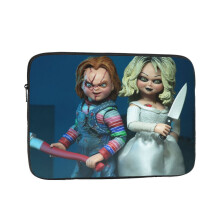 Étui pour ordinateur portable « La Fiancée de Chucky », étui de protection antichoc avec poche pour accessoires, housse de transport type