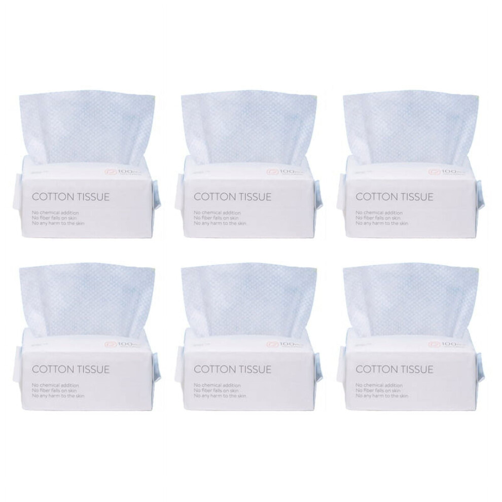 600PCS Disposable Wash Face Towel, Clean Face Towel, Make of Cotton, Remove Makeup Towel, Wash Tissue